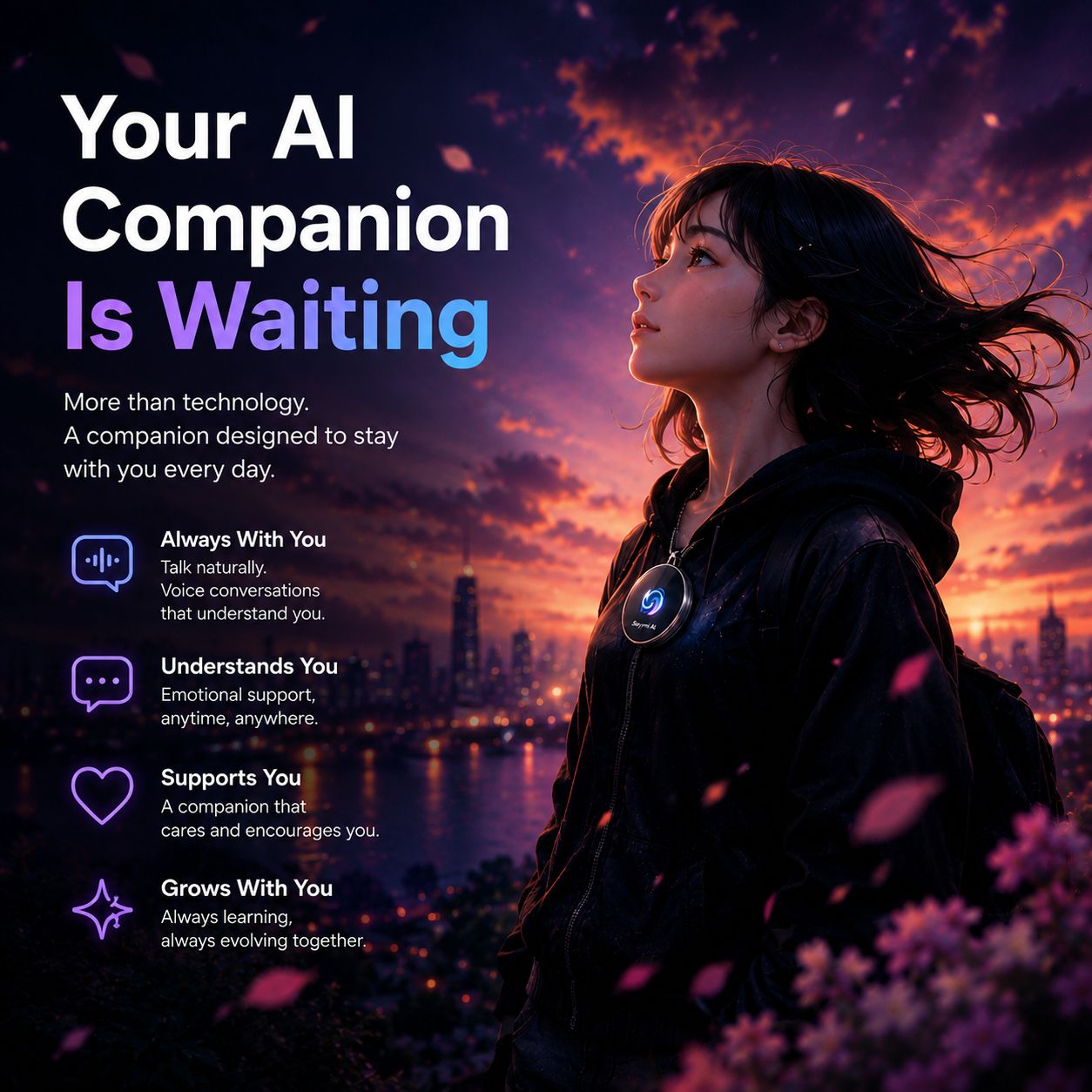 AI Smart Badge - Emotional Companion