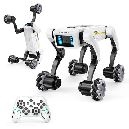 3-in-1 Interactive Robot Dog with Voice Control, Remote & Programmable Tricks