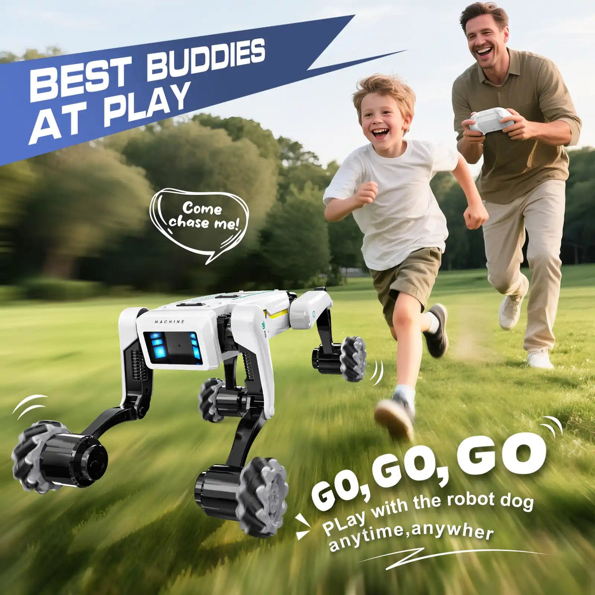 Voice-Controlled RC Robot Dog