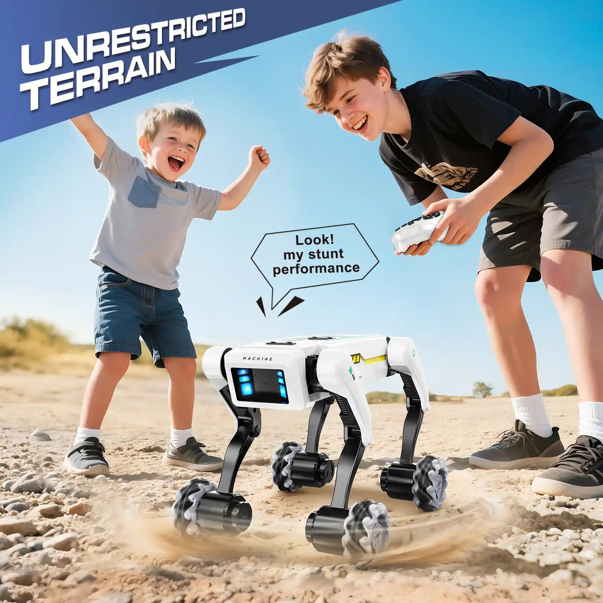 Voice-Controlled RC Robot Dog